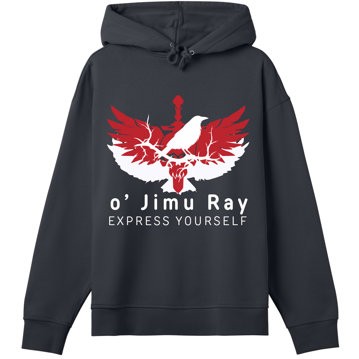 Wings of Valor - Embrace Your Power - Off black women - Hoodies