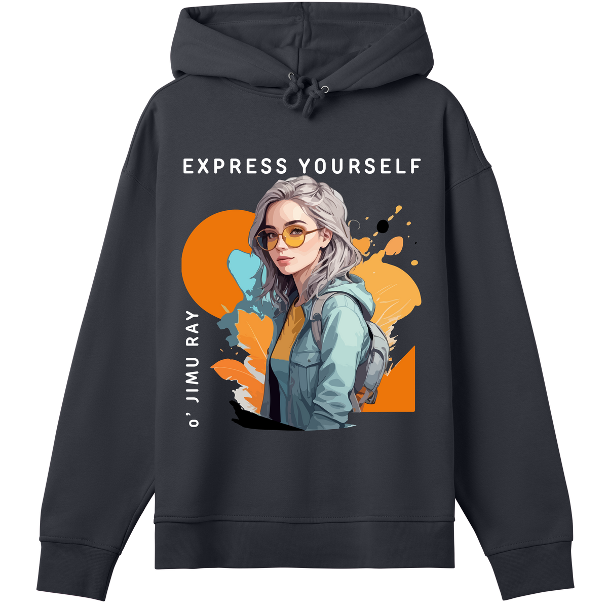 Stylish Exploration - Hoodie for the Bold and Brave - Off black women - Hoodies