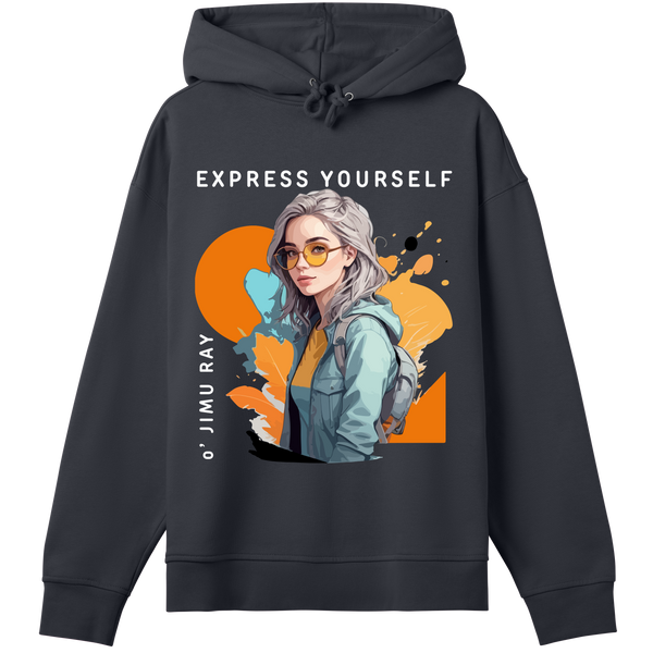 Stylish Exploration - Hoodie for the Bold and Brave - Off black women - Hoodies