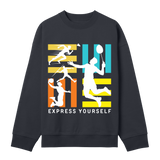 Energetic Play Boxy Hoodie - Off black men - Sweatshirts