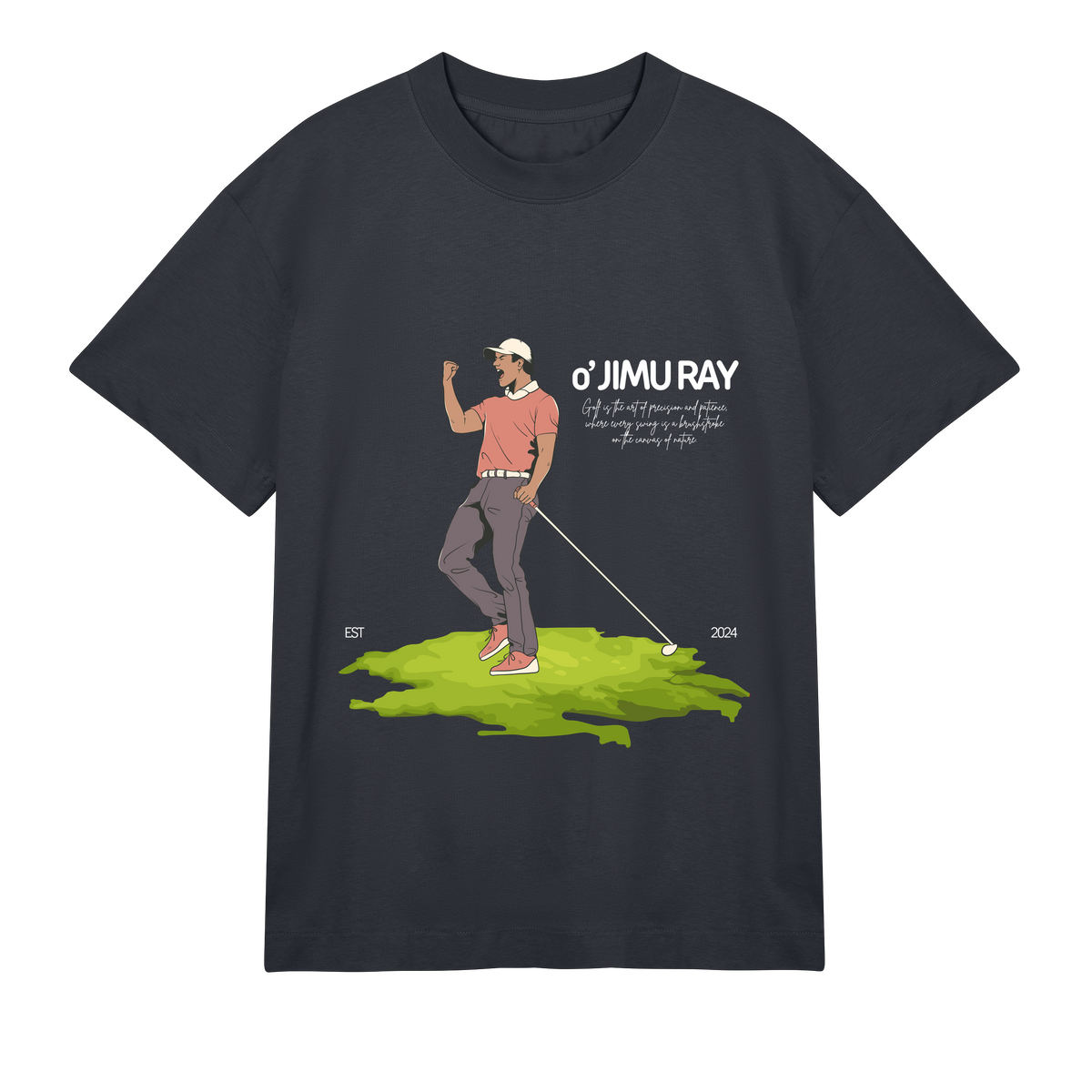 Victory Swing - Golf Champion's Tee - Off black men - T-Shirts