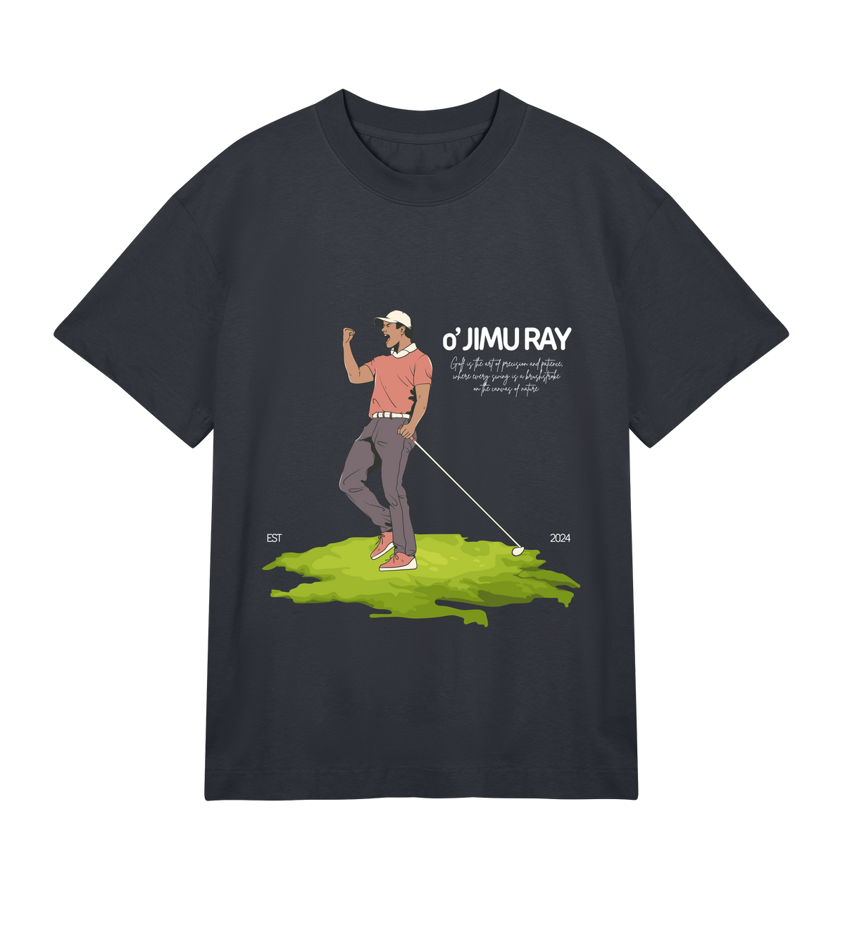 Victory Swing - Golf Champion's Tee - Off black men - T-Shirts