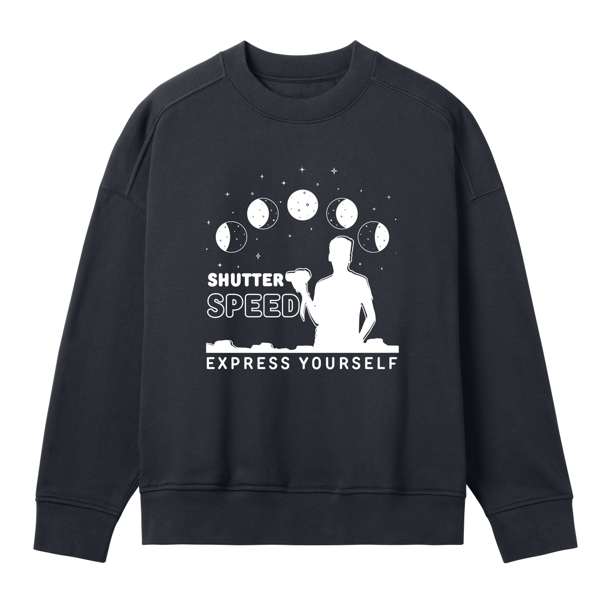 Moonlit Serenity - Express Yourself - Off black women - Sweatshirts