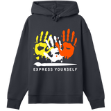 Artistic Flair - Bold Hoodie - Off black women - Hoodies