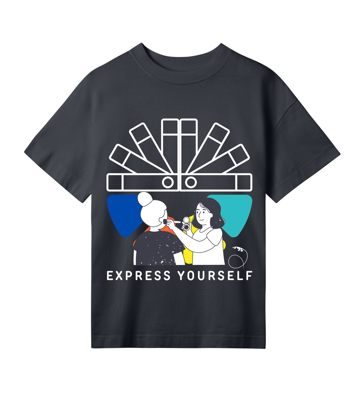 Makeup Moments - Women's Oversized T-shirt - Off black women - T-Shirts