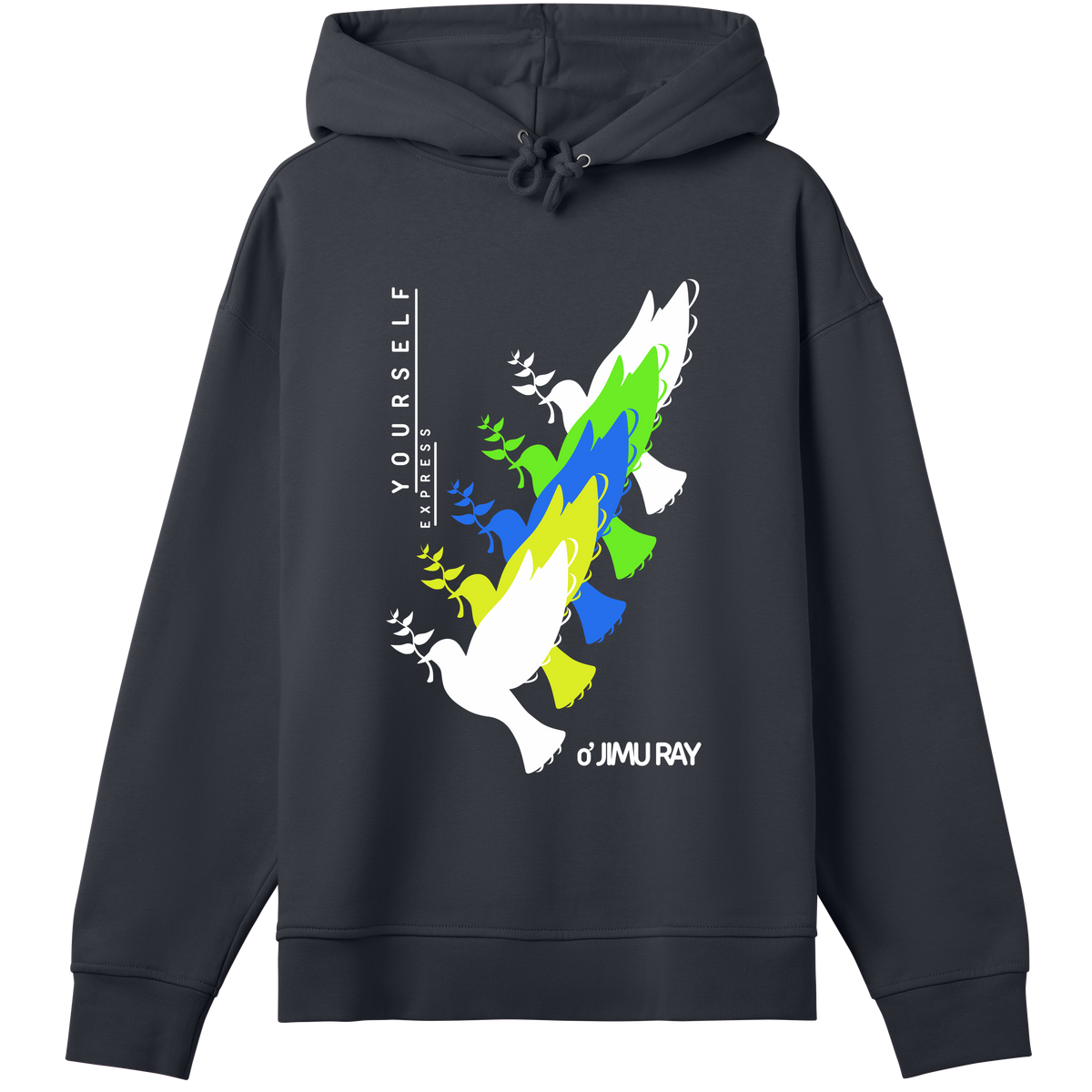 Flight of Freedom Hoodie - Off black women - Hoodies