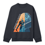 Climb Higher - Reach New Heights - Off black men - Sweatshirts