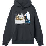 Mountain Retreat - The o' Jimu Ray Hoodie - Off black men - Hoodies