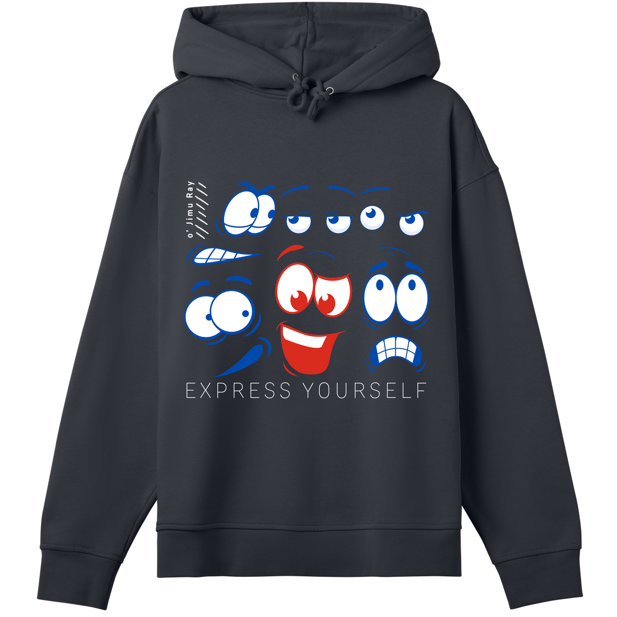 Mood Swing - Fun Faces Hoodie - Off black women - Hoodies