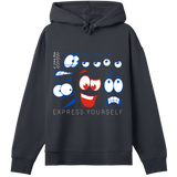 Mood Swing - Fun Faces Hoodie - Off black women - Hoodies