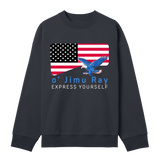 Eagle Embrace - Patriotic 4th July Sweatshirt - Off black men - Sweatshirts