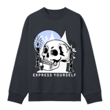 Witching Hour - Skulls & Candles Design - Off black men - Sweatshirts