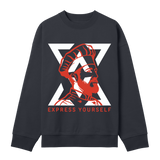 Identity - Boxy Comfort - Off black men - Sweatshirts