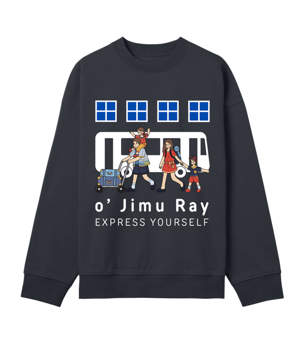 Voyage in Style - The Adventure Sweatshirt - Off black men - Sweatshirts