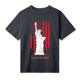 Liberty in Style - o' Jimu Ray 4th July Special - Off black women - T-shirts