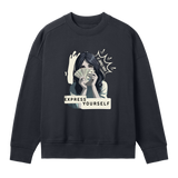 Wealth Whisperer Wear - Off black women - Sweatshirts