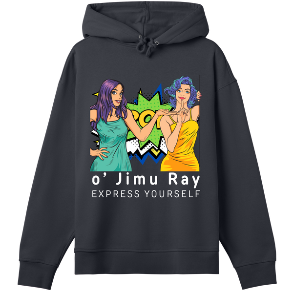 Pop Art Expression - Bold Hoodie - Off black women - Hoodies