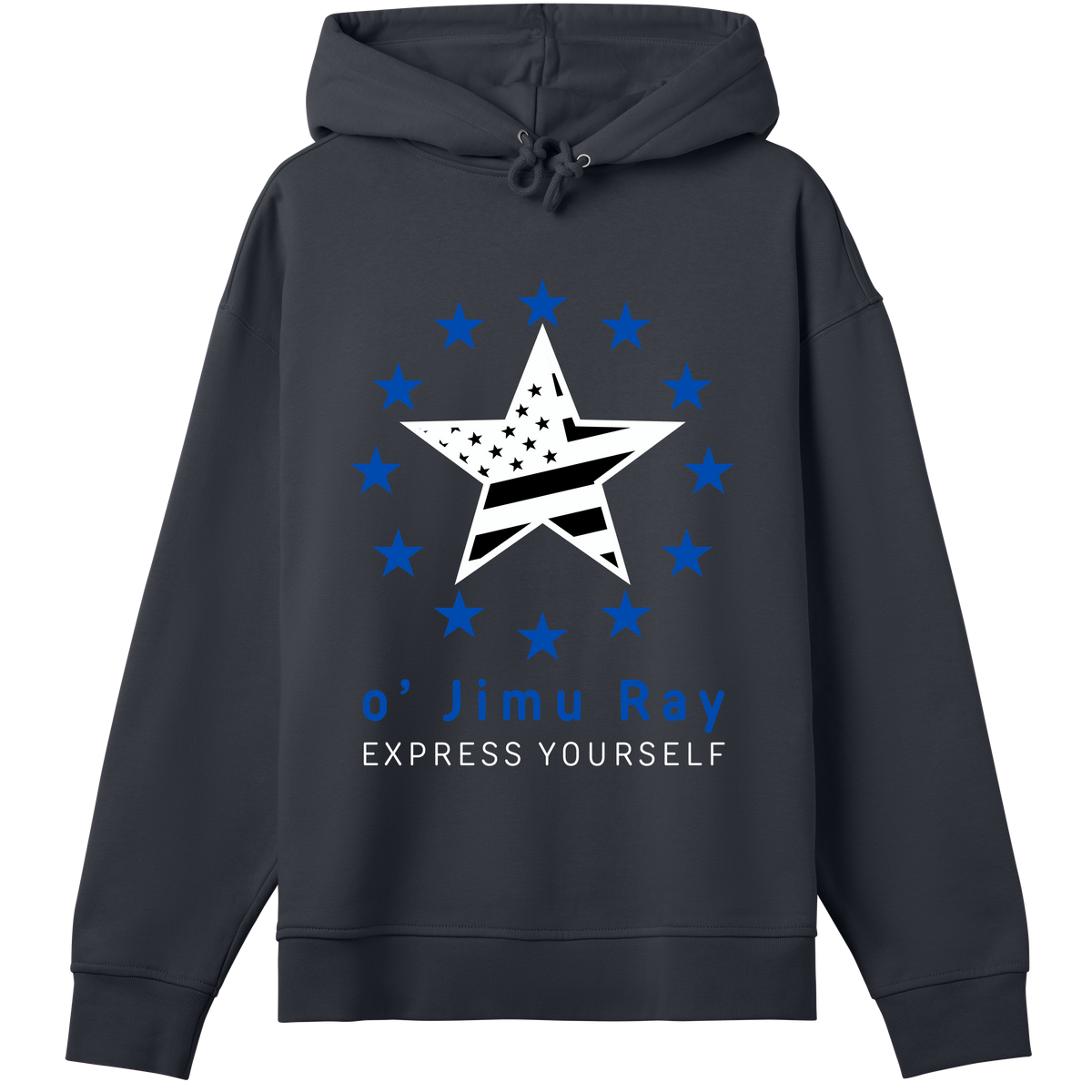 Iconic Comfort - o' Jimu Ray 4th July Hoodie - Off black women - Hoodies