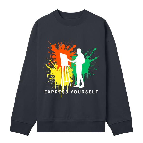 Painter’s Palette Sweatshirt - Off black men - Sweatshirts