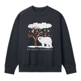 Winter Wilderness Sweatshirt - Off black women - Sweatshirts