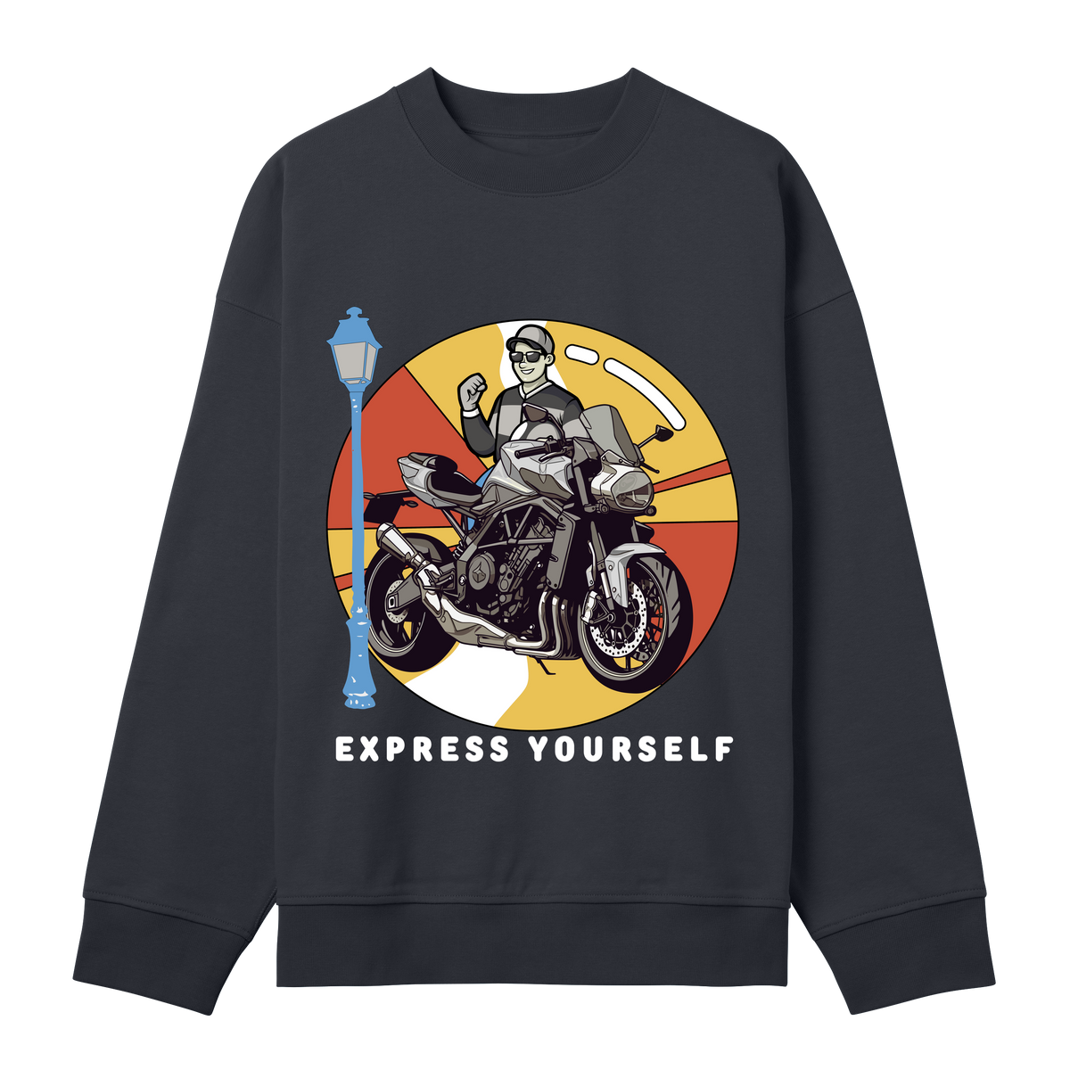 Motorcycle Mojo - Stand Out - Off black men - Sweatshirts