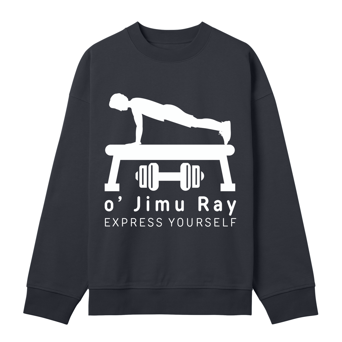 Fitness Drive - Push-Up Sweatshirt - Off black men - Sweatshirts