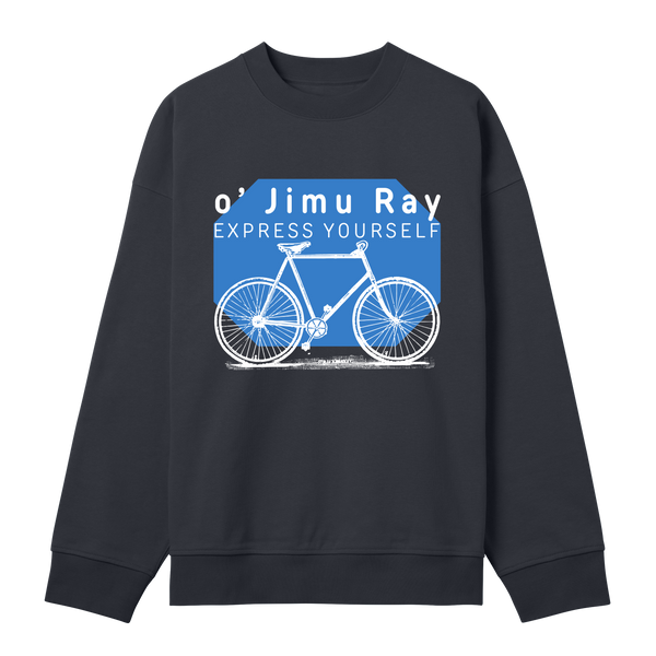 Pedal Power - Stylish & Bold - Off black men - Sweatshirts