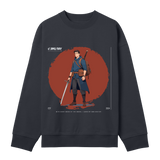 Warrior's Journey - Boxy Sweatshirt - Off black men - Sweatshirts