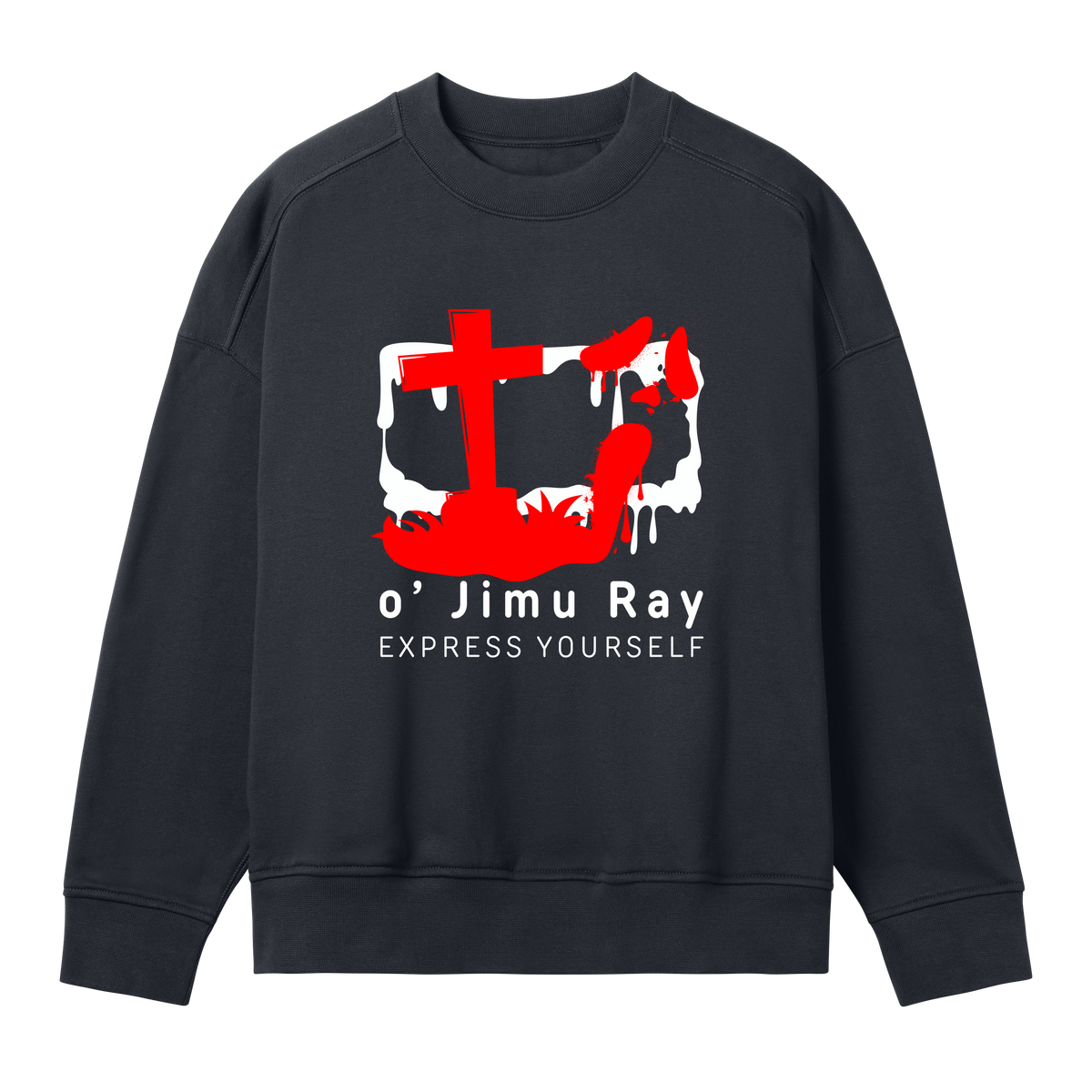 Pop Art Vibes Sweatshirt - Off black women - Sweatshirts