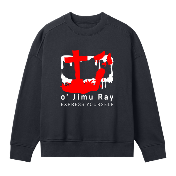 Pop Art Vibes Sweatshirt - Off black women - Sweatshirts