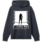 Pose Boldly - Ultimate Oversized Comfort - Off black women - Hoodies