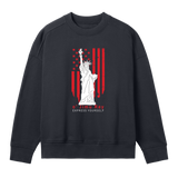 Patriot Spirit Women's Sweatshirt - o' Jimu Ray 4th July Special - Off black women - Sweatshirts