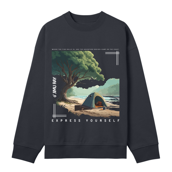 Forest Refuge - Discover Your Peace - Off black men - Sweatshirts