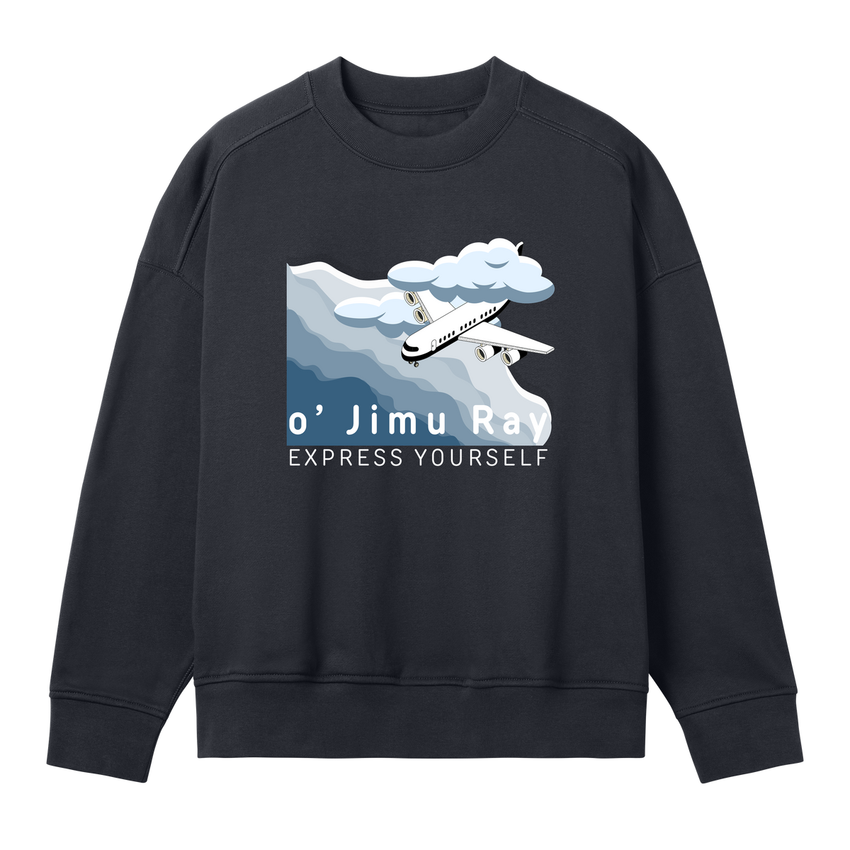 Sky's the Limit - Oversized Sweatshirt - Off black women - Sweatshirts