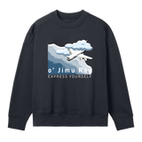 Sky's the Limit - Oversized Sweatshirt - Off black women - Sweatshirts