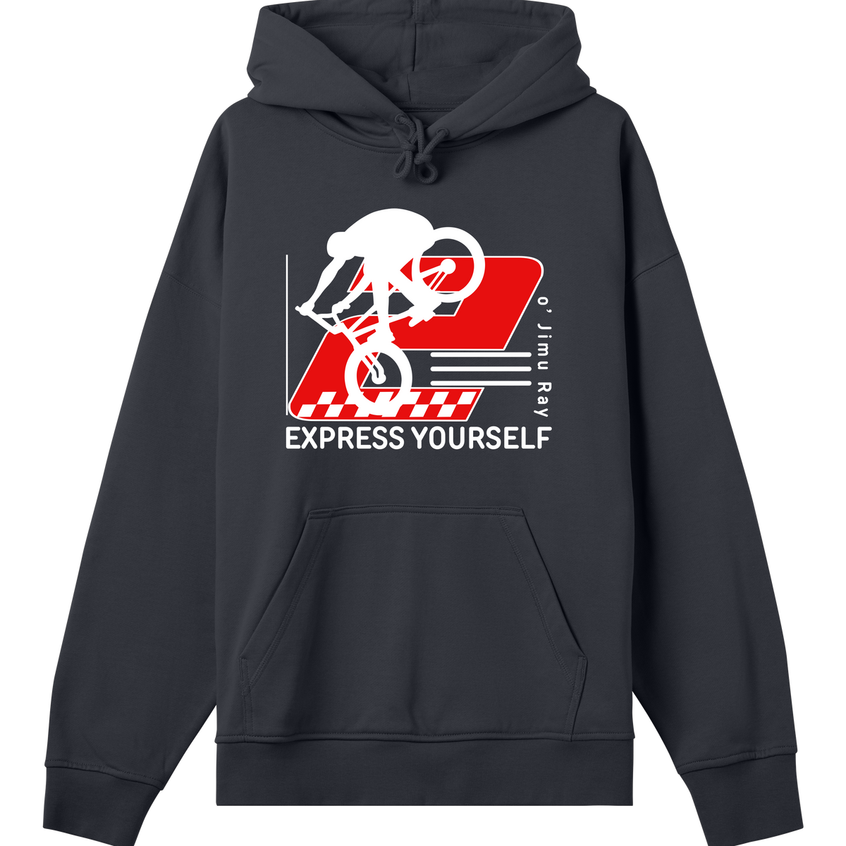 Ride the Red Wave - Express Yourself Hoodie - Off black men - Hoodies