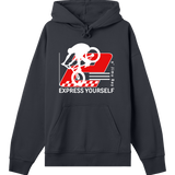 Ride the Red Wave - Express Yourself Hoodie - Off black men - Hoodies