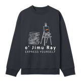 Literary Artist Boxy Sweatshirt - Off black men - Sweatshirts