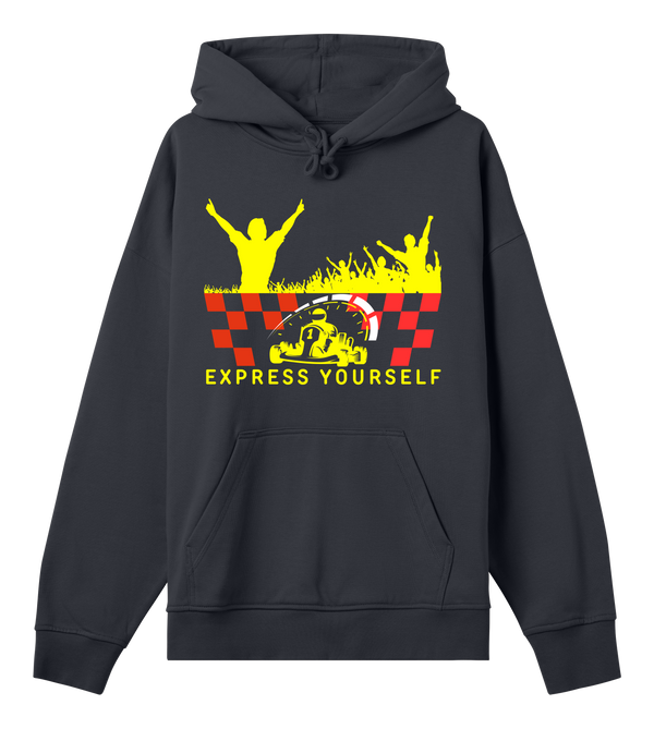 Checkered Victory - Express Yourself - Off black men - Hoodies