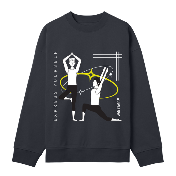 Yoga Harmony - Balance in Style - Off black men - Sweatshirts