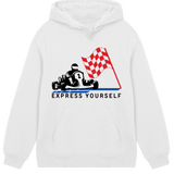 Race to Style - Express Yourself Hoodie - Off white men - Hoodies