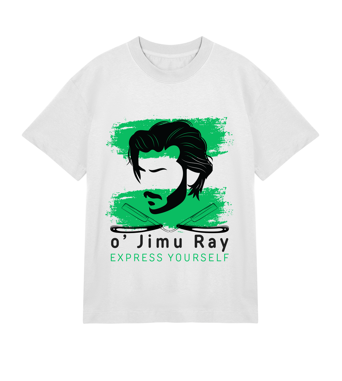 Heritage Cuts - Men's Organic Cotton Boxy Tee - Off white men - T-shirts
