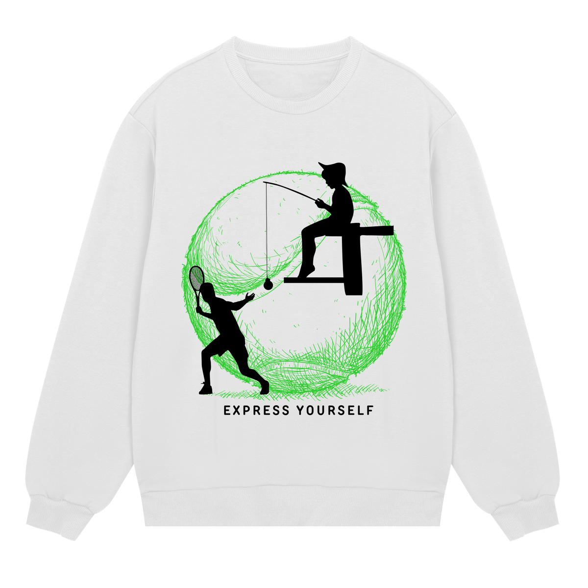 Neon Motion Sweatshirt - Off white men - Sweatshirts