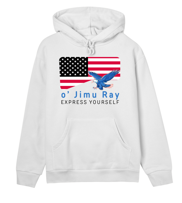 Stars, Stripes, and Style - 4th July Special - Off white women - Hoodies