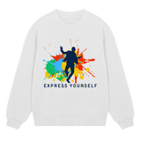 Splash of Expression Sweatshirt - Off white men - Sweatshirts