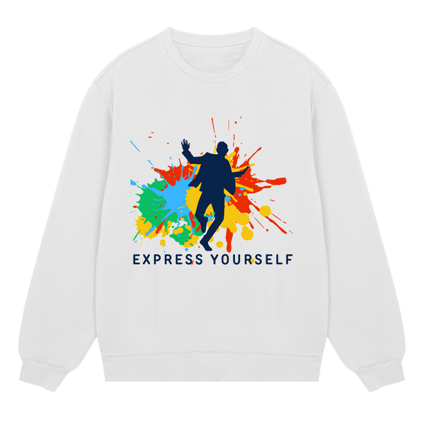 Splash of Expression Sweatshirt - Off white men - Sweatshirts