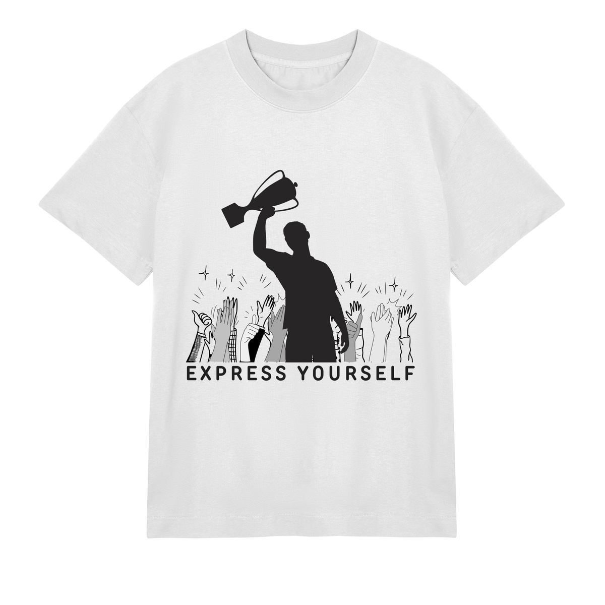 Victory Cheers - Express Yourself - Off white men - T-shirts