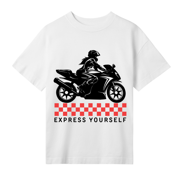 Bold and Fearless - Racing Style - Off white women - T-shirts