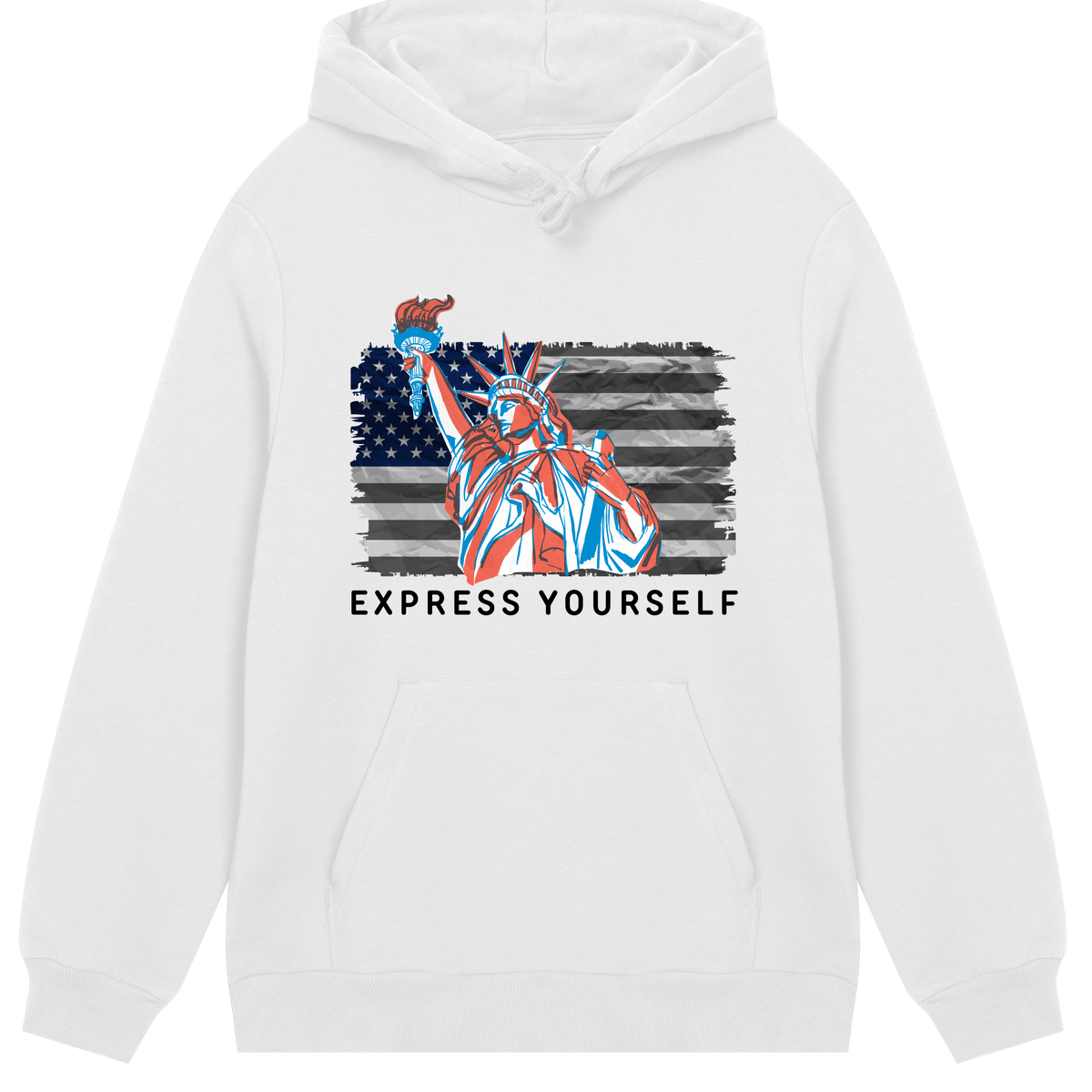 Liberty in Style - o' Jimu Ray 4th July Special - Off white men - Hoodies