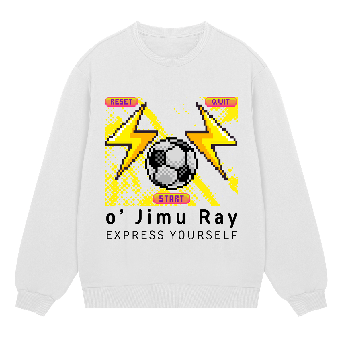 Game On - Retro Soccer Style - Off white men - Sweatshirts